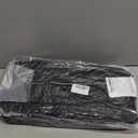 Ear Piercing Pillow for Side Sleepers with an Ear Hole for CNH and Ear Pain Ear Inflammation Pressure Sores, Cotton and Polyester Adjustable Filling Washable and Adjustable Ear Guard Pillow, Black (Balck)