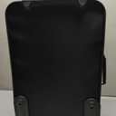 U.S. Traveler Rio Lightweight Softside Rolling Carry-on Suitcase, 2-Wheel Single, Black