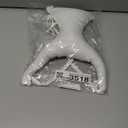 Breast Pillow  Soft 100% Cotton, Breast Pillow for Side Sleepers, Anti-Wrinkle Chest Support, Adjustable Strap, Breathable Fabric, Gift-Ready Red Box (White)