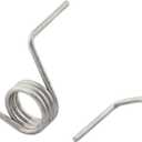 2PCS French Door Spring Replacement DA81 01345B Refrigerator Component Metal RF267FWP Compatible with RF267HERS RF268ABBP RF268ABPN