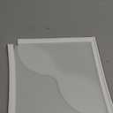 Shower Splash Guard Kit, Large Splash Guards for Bathtub Waterproof Self-Adhesive Shower Corner Guards to Keep Water in Shower or Bath, Pack of 2 (9.25 x 9.25 inches) (White)