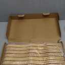 WELLSTAR Wood In-Drawer Knife Storage Block Holder - Organizer for 15 Knives, Kitchen Drawer Insert with Secure Blade-Down Storage, Durable Tray for Long & Short Knives (Knives Not Included)