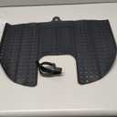 Bathroom Sink Cover for Counter Space, Silicone Foldable Sink Cover Convenient for Bathroom Makeup and Wash Up, Extra Bathroom Counter Space Mat for Organizer Hot Tools and Makeup Tools (Black)