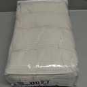 Turquoize Stretch Bar Stool Cover Counter Stool Pub Chair Slipcover for Dining Room Cafe Barstool Slipcover Removable Furniture Chair Seat Cover Jacquard with Elastic Bottom Set of 4, Ivory White