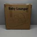 Toddler Baby Travel Bassinet Bed & Chair, Fold Out Sofa Couch Lounger with 2-1 Mosquito & Canopy, Foldable Portable Travel Cot with Foam Raised Safety Bumpers for Infant Toddlers 0-36 Months (Pink)