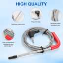 Smart Thermometer Probe Compatible with Ninja SP351 SP251Q, 13-in-1 Dual Heat Indoor Grill with Air Fry