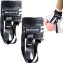 Adjustable Adjustable Feet Dumbbell Attachment,Feet Weight Lifting-Foot Weights for Exercise, Leg Extensions,Tibialis Trainer,Leg Lift Exercise Equipment (Style 1-Black 2pc)