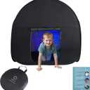 Sensory Tent | Calm Corner for Children to Play and Relax | Sensory Corner | Helps with Autism, SPD, Anxiety & Improve Focus | Black Out Sensory Tents for Autistic Children | Big