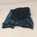 BLENCOT Sleeveless Velvet Jumpsuits For Women V Neck Spaghetti Straps Wide Leg Long Pants Dressy Rompers Winter Overalls M