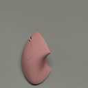 Left Handed Mouse, 2.4G Wireless Left Handed Ergonomic Mouse with 800/1200/1600 Adjustable DPI, 6 Buttons Wireless Vertical Mouse for MacBook/Laptop/PC/Desktop (Pink)