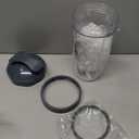 7 Pieces nutribullet Blender Cups & Blade Replacement Set 32oz Huge Cup with 1 Flip-Top To-Go Lid and 1 Lid Ring & Premium Extractor Blade with Compatible with NutriBullet 600w/900w Blender