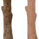 Outward Hound Dogwood Wood Durable Dog Chew Toys, Real Wood & Calming Hemp, 2-Pack, Medium (Medium (Pack of 2), Dogwood & Calming (2-Pack))