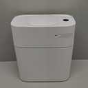 MOPALL Automatic Motion Sensor Bathroom Trash Can with Lid, 3 Gal Touchless Trash Can Auto-Adsorption Garbage Can, Slim Smart Trash Bin Waterproof Waste Basket for Bedroom, Kitchen, Office, Toilet, RV