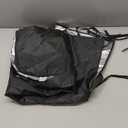 Portable Washing Machine Cover,Top Load Washer Dryer Cover, Washing Appliance Protector(Black) (XL-W23D26H37)