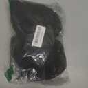 2 * 100g/3.5oz Fluffy Chenille Yarn for Crocheting, Chunky Velvet Yarn for Crochet Amigurumi, Used for Making Baby Yarns Blanket, Clothes, Pattern Knitting Creations (Black)