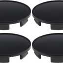 ECSiNG 4Pcs Wheel Hub Center Caps Replacement Compatible with BMW Car Conversion Wheel Centre Cover Auto Hubcaps Car Accessories Black OD 68 mm ID 62 mm