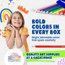 Color Swell Bulk Colored Pencils 30 Sets, 360 Pre-Sharpened Assorted Vibrant Colors Ideal for Kids, Teachers, and Classroom Supplies