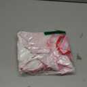 Christmas Tree Skirt Buffalo Plaid Xmas Tree Skirts Mat Rustic Vintage Farmhouse Christmas Decoration for Merry Christmas Holiday Party Indoor Outdoor (Pink Buffalo Plaid, 36in)