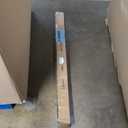 Heavy Duty Curtain Rods,1 1/4" Large Diameter Premium Nonadjustable Curtain Rod,42in/3.5ft Custom Window Treatment Rods with Durable Aluminum Brackets and End Caps, Black Finish