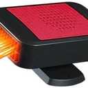 Car Heater 12V Portable Car Heater and Defroster 200W Fast Heating & Cooling Fan,Plug In Cigarette Lighter Heaters Windshield Defogger,360 Rotary Portable Car Heaters for Vehicle