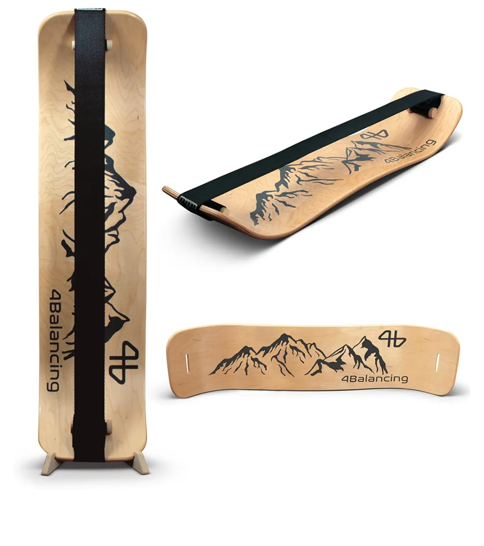 Balance Trainer for Adults - Slackboard Standing Desk Balance Board and Home Workout Equipment, Balancing Trainer for Yoga, Strength, Coordination, Concentration