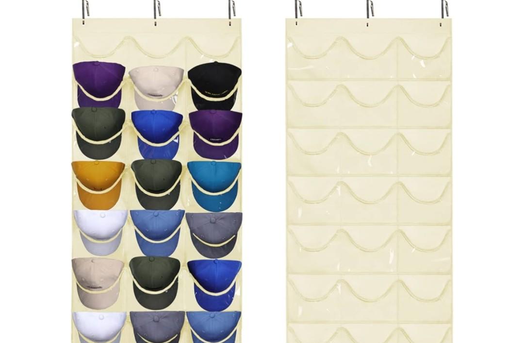 Hat Rack - Hat Organizer - Hat Racks for Baseball Caps, Visible Hat Holder