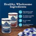 Blue Buffalo Homestyle Recipe Beef Dinner and Chicken Dinner Senior Wet Dog Food Variety Pack 12.5 oz. Count of 6, BB Date: 10/09/2027