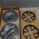 2 Pairs 2-Way Coaxial Car Audio Speakers Full Range Speakers with Powerful Sound and Easy Installation Enhanced Bass Response Black Car Loudspeaker (6.5")