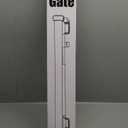 Mom's Choice Awards Winner - 110 Inch Extra Wide Baby Gate for Large Openings Retractable Baby Gates Indoor Outdoor Extra Long Dog Gate for Doorway Stair Gates for Kids or Pets Extra Large Dog Gate