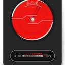 Single Burner Electric Cooktop,110V 1800W Electric Stove Top with LED Touch Control,10 Power Levels, Timer, Safety Lock,Portable cooktop