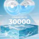 POOLACC 4-in-1 Winter Pool Closing Kit for Above-Ground & In-Ground Pools, Treats Up to 30,000 Gallons Pool Winterizing Kit, Long-Lasting Easy-to-Use Swimming Pool Clarifier & Enzyme (2-Pack)