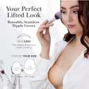 Nippies Lifting Silicone Nipple Covers, Skin Safe Adhesive Pasties Caramel
