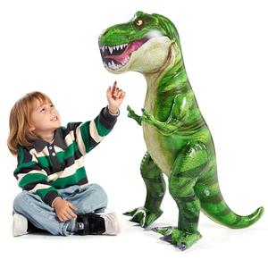 JOYIN 37” T-Rex Dinosaur Inflatable for Party Decorations, Tyrannosaurus Rex Inflatable Toy, Dinosaur Birthday Party Gift for Kids and Adults