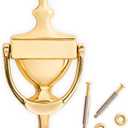 ExcelMark Door Knocker - Solid Brass Construction (Stock)