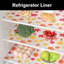 Cooyes Shelf Paper for Kitchen Cabinets Non Adhesive, Waterproof & Oil-Proof Kitchen Drawer Liner for Refrigerator Drawer Fridge Cupboard, (17.7 Inch W x 197 Inch L, Pumpkin Orange)