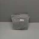 Grounding Sheet, 90% Organic Cotton+10% Pure Silver Organic Fitted Grounded Sheet for Improved Sleep, Pain Relief - Earth Connected Bedding (Gray, (60.1 * 80.4 * 15inch))