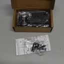 Self Closing Door Hinge 4 inch Matte Black Auto Close Hinges Adjustable 4 x 4 Inch Spring Hinges Door Closer Hinge 1/4" Radius Corner Commercial Auto Self-Closing Hinge UL Listed, 2 Pieces