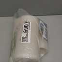 NURADA Large Waterproof Flameless Candles 6" 8" 10" x 4" - Outdoor Indoor LED Pillar Flickering Candle Battery Operated with Timer Remote for Patio Porch Lanterns - Ivory White Set of 3