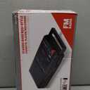 QFX RETRO-39 Portable Shoebox Cassette Tape Recorder  USB to Cassette Recording, Built-in Microphone, 3.5" Bluetooth Speaker, FM Radio, MP3 Playback, Line-in/Out, AC/Battery Powered