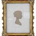 Sunlit Vintage Picture Frame 8x10 Inch, Luxury Antique Photo Frames with Glass Front, Photo Display, Tabletop Wall Hanging, Gift Ideas, Bronze Gold