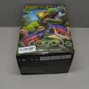 Realistic Dinosaur Moveable Shooting Toys, 2 Pack Launchers with Aiming, Roaring Dino Eyes & Belly Glow, LCD Score Record, Stocking Stuffers for Kids Toys Gifts for Boy Ages 3 4 5 6 7 8 9 10+ Year Old (Green)