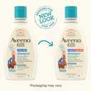 Aveeno Kids Curly & Coily Hair Shampoo, Hydrating Shampoo for Type 3 & 4 Hair, Kids Curly Hair Products suitable for Sensitive Scalps with Oat Extract & Shea Butter, Paraben-Free, 12 fl. oz