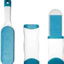 2 Pack Furniture Lint Remover Brushes, Double Sided Self Cleaning Loose Hair Catcher for Pet, Hair Cleaner for Clothes, Sofa, Carpet