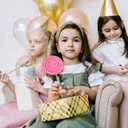 Cabilock 3pcs Lollipop Model Props, Realistic Jumbo Candy Decorations, Large Candy Ornaments Simulation Photo Prop for Parties Photo Shoots