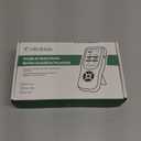 LifeBasis Air Quality Monitor Indoor, 11-in-1 Air Quality Detector with Stand, Real-Time Air Meter Test AQI, PM1.0, PM2.5, PM10, CO2, TVOC, HCHO, Particles, Temperature and Humidity, Dual Alert -Black