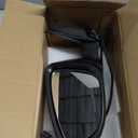 Lqito Left Driver Side Mirror Compatible With 2016 2017 2018 2019 2020 2021 2022 VW Passat With Power Folding Power Glass Heated Turn Signal Black Replace#561857507BB9B9(8Pins)