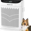 Air Purifiers for Home Large Room up to 3000 Ft, ZXBEER HEPA Double-Sided Air Purifier with Washable Filter, PM2.5 Air Quality Sensor, Aroma, 20dB Sleep Mode, Air Cleaner for Pets Bedroom (White)