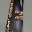 180F-500F Electric Hot Comb Straightener for Lace Front Wigs and African American Hair, Digital Display, Pressing Comb for Black Women