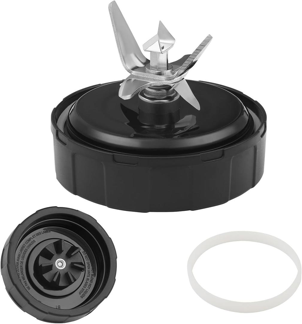 SS101 Replacement Blade for Ninja Blender Accessories, 7-Fins Blender Blade Compatible with Nutri Ninja Foodi Power Blender SS101, SS101TGT, CO351B, SS100, SS150, SS151, SS300, SS350, SS351