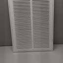 14x20 Return Air Grille [Duct Opening Size] Return Vent Cover for Wall or Ceiling,Steel Return Air Grill Removable Face/Door for 1 inch Filters(14"W x 20"H [Duct Opening])
